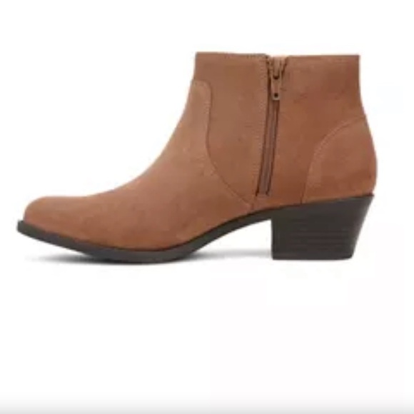 Vionic Finn Brown Suede Ankle Boots Size 11 - Picture 4 of 9